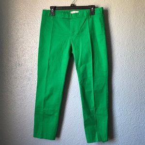 GAP Green Slim Cropped Pants